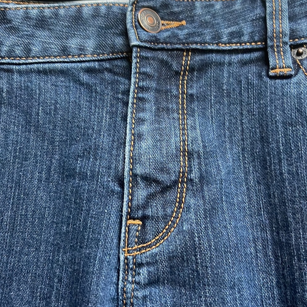Ann Taylor Loft size 12 modern skinny has 1% spandex - Picture 2 of 8